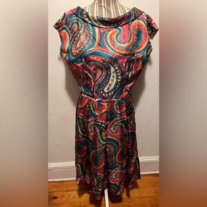 Helga Bonwitt Teller Vintage Cocktail Dress ILGWU Made(580104) 1958 Size 16